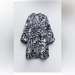 Zara Printed Mini Dress